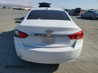 2015 Chevrolet Impala LT with VIN 2G1115SL2F9165562, listed as a Copart auction lot 62343805 with 106,345 mi miles and Salvage title. Bid and sale history available at DreamBid. Image 6.