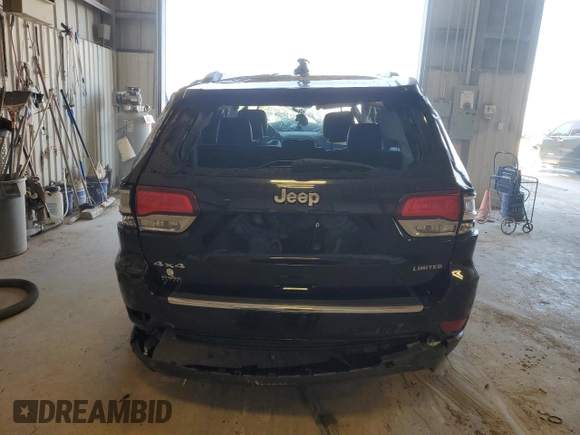 2022 Jeep Grand Cherokee WK Limited with VIN 1C4RJFBG4NC166822, listed as a Copart auction lot 79638114 with 27,291 mi miles and Salvage Title. Bid and sale history available at carsss.com. Image 6.