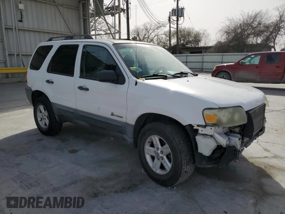 2007 Ford Escape Hybrid with VIN 1FMYU49H77KB67943, listed as a Copart auction lot 47164975 with 310,799 mi miles and Salvage Title. Bid and sale history available at carsss.com. Image 4.