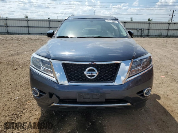 2015 Nissan Pathfinder Platinum z VIN 5N1AR2MM7FC643323, wystawiony jako Copart lot #61384985 z przebiegiem 103 922 mil mil oraz Szkoda całkowita • Salvage title. Historia ofert i sprzedaży dostępna na DreamBid. Obrazek 5.