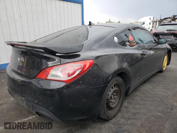 2011 Hyundai Genesis Coupe with VIN KMHHT6KDXBU056581, listed as a Copart auction lot 63156165 with 149,213 mi miles and Clean title. Bid and sale history available at DreamBid. Image 3.