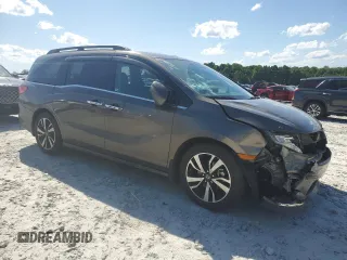 2019 Honda Odyssey Elite z VIN 5FNRL6H97KB078414, wystawiony jako Copart lot #57327895 z przebiegiem 119 259 mil mil oraz Szkoda całkowita • Salvage title. Historia ofert i sprzedaży dostępna na DreamBid. Obrazek 4.