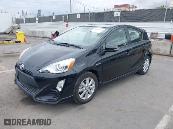 2017 Toyota Prius One with VIN JTDKDTB37H1596977, listed as a IAAI auction lot 42053033 with 34,562 mi miles. Bid and sale history available at carsss.com. Image 17.