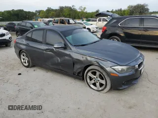 2015 BMW 3 Series 320i with VIN WBA3B1G50FNT06526, listed as a Copart auction lot 50735865 with 128,001 mi miles and Salvage Title. Bid and sale history available at carsss.com. Image 4.