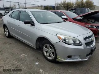 2013 Chevrolet Malibu LS with VIN 1G11B5SAXDF333416, listed as a Copart auction lot 52974695 with 128,328 mi miles and Salvage Title. Bid and sale history available at carsss.com. Image 4.
