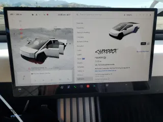 2024 Tesla Cybertruck Cyberbeast z VIN 7G2CEHEE0RA031839, wystawiony jako Copart lot #45773575 z przebiegiem 7133 mil mil oraz Szkody całkowita. Historia ofert i sprzedaży dostępna na DreamBid. Obrazek 9.