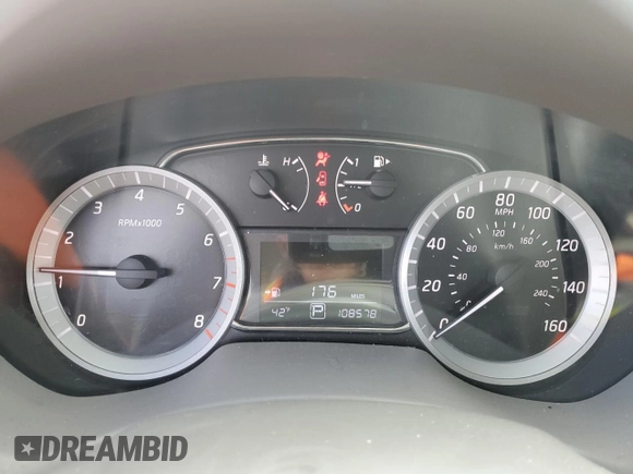 2013 Nissan Sentra SL with VIN 3N1AB7APXDL686062, listed as a Copart auction lot 48034515 with 108,578 mi miles and Non Repairable. Bid and sale history available at DreamBid. Image 9.