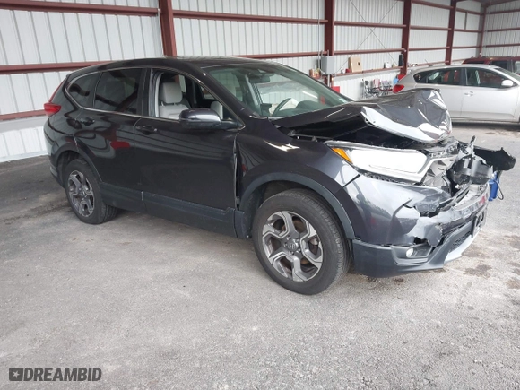 2019 Honda CR-V EX with VIN 7FARW2H5XKE043495, listed as a IAAI auction lot 41912819 with 57,848 mi miles. Bid and sale history available at carsss.com. Image 1.