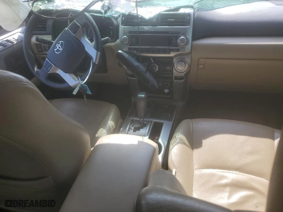 2011 Toyota 4Runner SR5 with VIN JTEZU5JR6B5027629, listed as a Copart auction lot 51328975 with 220,910 mi miles and Salvage Title. Bid and sale history available at carsss.com. Image 8.