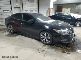 2017 Nissan Maxima SV with VIN 1N4AA6AP8HC377613, listed as a Copart auction lot 45988285 with 127,413 mi miles and Non Repairable. Bid and sale history available at carsss.com. Image 4.