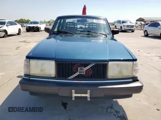 1992 Volvo 240 z VIN YV1AS8805N1467833, wystawiony jako Copart lot #51828515 z przebiegiem 178 826 mil mil oraz Szkoda całkowita • Salvage title. Historia ofert i sprzedaży dostępna na DreamBid. Obrazek 5.
