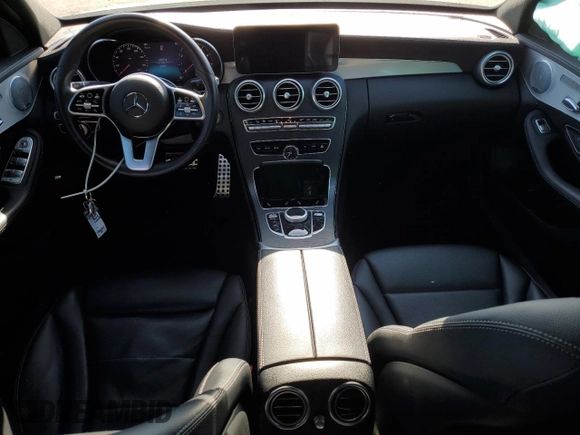 2019 Mercedes-Benz C 300 with VIN 55SWF8DB9KU305969, listed as a Copart auction lot 52732475 with 60,343 mi miles and Salvage title. Bid and sale history available at DreamBid. Image 8.