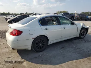 2008 Infiniti G35 x with VIN JNKBV61F88M270905, listed as a Copart auction lot 69541214 with 163,686 mi miles and Salvage Title. Bid and sale history available at DreamBid. Image 3.