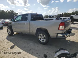 2020 Ram 1500 Big Horn with VIN 1C6RREBT9LN121495, listed as a Copart auction lot 79630484 with 66,280 mi miles and Salvage Title. Bid and sale history available at carsss.com. Image 2.