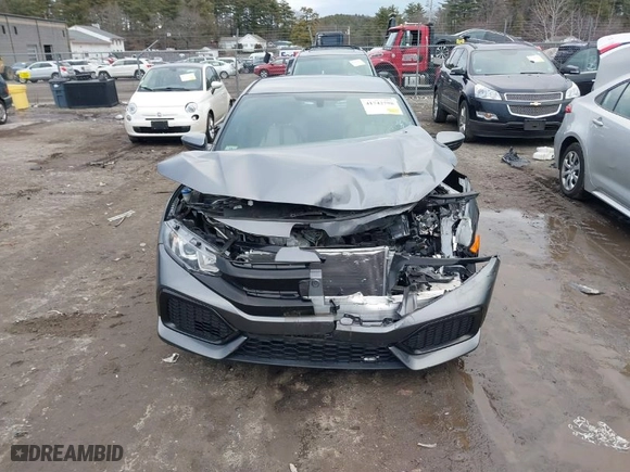 2018 Honda Civic Hatchback LX with VIN SHHFK7H23JU428696, listed as a IAAI auction lot 41742798 with NaN miles. Bid and sale history available at carsss.com. Image 12.