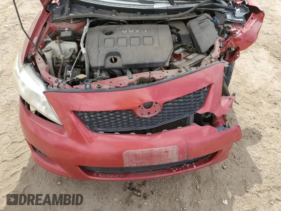 2010 Toyota Corolla with VIN 1NXBU4EE9AZ213995, listed as a Copart auction lot 63076805 with 144,939 mi miles and Salvage title. Bid and sale history available at DreamBid. Image 11.