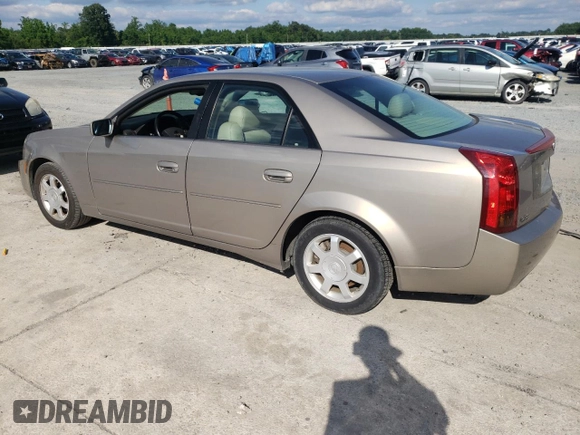 2004 Cadillac CTS with VIN 1G6DM577940115937, listed as a Copart auction lot 55392584 with 95,300 mi miles and Salvage Title. Bid and sale history available at carsss.com. Image 2.