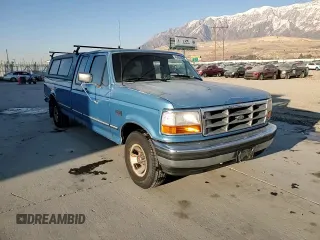 1993 Ford F-150 with VIN 1FTEX15N6PKB47692, listed as a Copart auction lot 43487355 with 129,417 mi miles and Salvage Title. Bid and sale history available at carsss.com. Image 11.