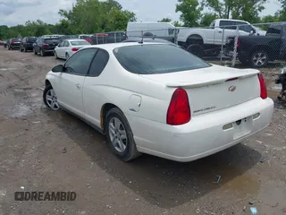 2006 Chevrolet Monte Carlo LT 3.5L with VIN 2G1WM15K369389531, listed as a IAAI auction lot 42566900 with 93,786 mi miles and . Bid and sale history available at DreamBid. Image 3.
