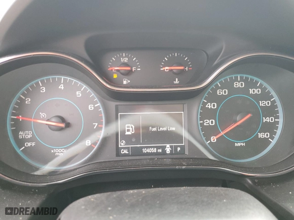 2017 Chevrolet Cruze LT with VIN 1G1BE5SM1H7228527, listed as a Copart auction lot 43023095 with 104,058 mi miles and Salvage Title. Bid and sale history available at carsss.com. Image 9.