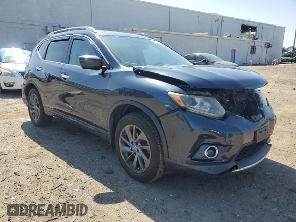 2016 Nissan Rogue SL with VIN 5N1AT2MVXGC767081, listed as a Copart auction lot 54669875 with 147,872 mi miles and Salvage Title. Bid and sale history available at DreamBid. Image 4.