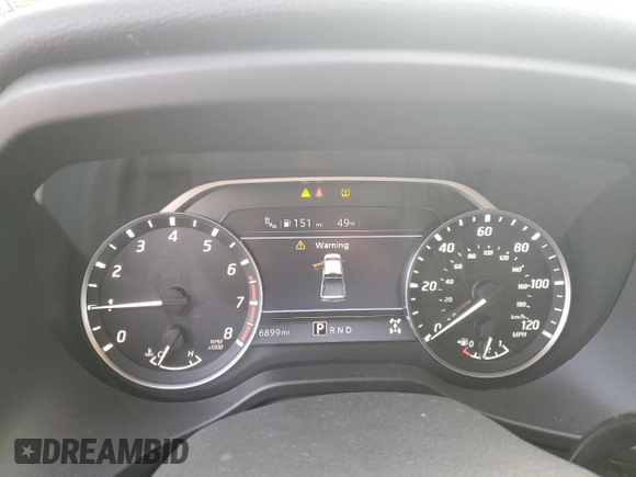 2022 Nissan Titan SV with VIN 1N6AA1EC1NN107060, listed as a Copart auction lot 86410174 with 6,899 mi miles and Clean title. Bid and sale history available at DreamBid. Image 9.