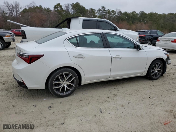 2020 Acura ILX w/Premium Pkg with VIN 19UDE2F77LA004260, listed as a Copart auction lot 49062155 with 31,128 mi miles and Salvage Title. Bid and sale history available at carsss.com. Image 3.