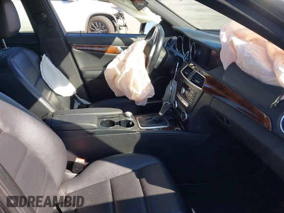 2012 Mercedes-Benz C 350 Sport with VIN WDDGF5HB2CR196979, listed as a IAAI auction lot 41643452 with 119,436 mi miles and . Bid and sale history available at DreamBid. Image 5.