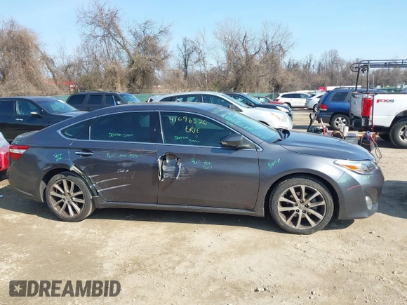 2015 Toyota Avalon Limited with VIN 4T1BK1EB4FU187338, listed as a IAAI auction lot 41696526 with 101,258 mi miles and . Bid and sale history available at DreamBid. Image 14.