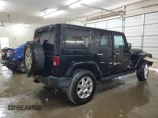 2017 Jeep Wrangler Unlimited Sahara with VIN 1C4BJWEG9HL698536, listed as a Copart auction lot 50700435 with 77,175 mi miles and Salvage Title. Bid and sale history available at carsss.com. Image 3.