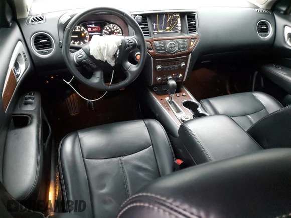 2020 Nissan Pathfinder Platinum с VIN 5N1DR2DM5LC585642, выставлен на аукционе Copart как лот 43278175 с пробегом 105 201 миль миль и Списание • Salvage title. История ставок и продаж доступна на DreamBid. Изображение 8.