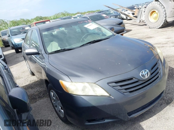 2009 Toyota Camry with VIN 4T1BE46K69U410118, listed as a IAAI auction lot 41759826 with 107,291 mi miles and . Bid and sale history available at carsss.com. Image 1.