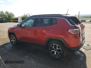 2025 Jeep Compass Limited with VIN 3C4NJDCN2ST513905, listed as a Copart auction lot 64436925 with 16,811 mi miles and Clean title. Bid and sale history available at DreamBid. Image 2.