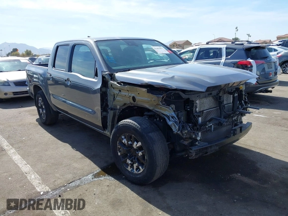 2022 Nissan Frontier SV with VIN 1N6ED1EJ3NN691288, listed as a IAAI auction lot 41493077 with 55,206 mi miles and . Bid and sale history available at DreamBid. Image 1.