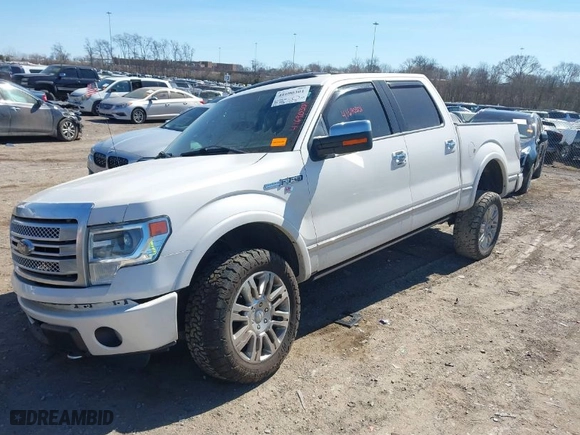 2013 Ford F-150 XL with VIN 1FTFW1EF3DFB26755, listed as a IAAI auction lot 41690301 with 231,078 mi miles. Bid and sale history available at carsss.com. Image 2.