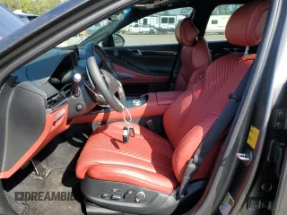 2023 Genesis G80 Sport with VIN KMTGB4SD5PU165546, listed as a Copart auction lot 75081954 with 8,466 mi miles and Non Repairable. Bid and sale history available at DreamBid. Image 7.