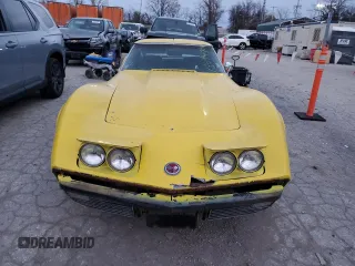 1972 Chevrolet Corvette with VIN 1Z37K2S521218, listed as a Copart auction lot 84444904 with 71,326 mi miles and Salvage title. Bid and sale history available at DreamBid. Image 5.