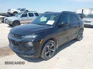 2022 Chevrolet TrailBlazer RS with VIN KL79MTSL9NB033818, listed as a IAAI auction lot 42013033 with 43,260 mi miles and . Bid and sale history available at DreamBid. Image 17.