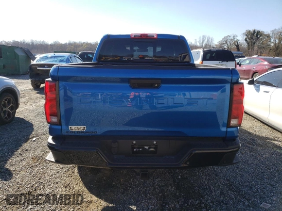 2024 Chevrolet Colorado 4WD Z71 with VIN 1GCPTDEKXR1153399, listed as a Copart auction lot 79820434 with 1,266 mi miles and Salvage Title. Bid and sale history available at carsss.com. Image 6.
