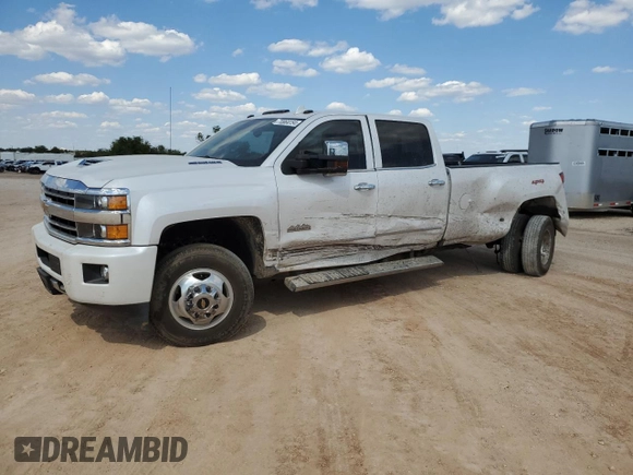2019 Chevrolet Silverado 3500HD High Country with VIN 1GC4KYEY9KF269400, listed as a Copart auction lot 70964154 with 147,597 mi miles and Salvage Title. Bid and sale history available at carsss.com. Image 1.