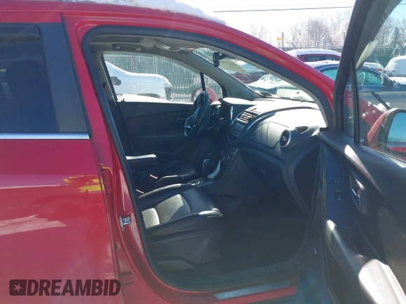2016 Chevrolet Trax LTZ with VIN KL7CJRSB3GB569465, listed as a IAAI auction lot 41271637 with 152,503 mi miles. Bid and sale history available at carsss.com. Image 5.