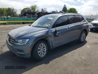 2020 Volkswagen Tiguan S with VIN 3VV1B7AXXLM123021, listed as a Copart auction lot 58362715 with 88,548 mi miles and Salvage title. Bid and sale history available at DreamBid. Image 1.