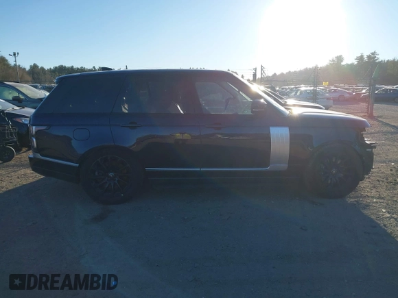2018 Land Rover Range Rover HSE with VIN SALGS2SV7JA506166, listed as a IAAI auction lot 41273614 with 72,884 mi miles and . Bid and sale history available at DreamBid. Image 14.