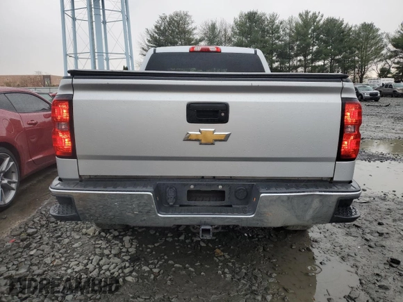 2016 Chevrolet Silverado 1500 Work Truck with VIN 1GCVKNEHXGZ257605, listed as a Copart auction lot 81805284 with 159,587 mi miles and Salvage Title. Bid and sale history available at carsss.com. Image 6.