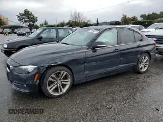 2016 BMW 3 Series 328i with VIN WBA8E9C54GK643818, listed as a Copart auction lot 49185345 with 124,775 mi miles and Salvage Title. Bid and sale history available at DreamBid. Image 1.
