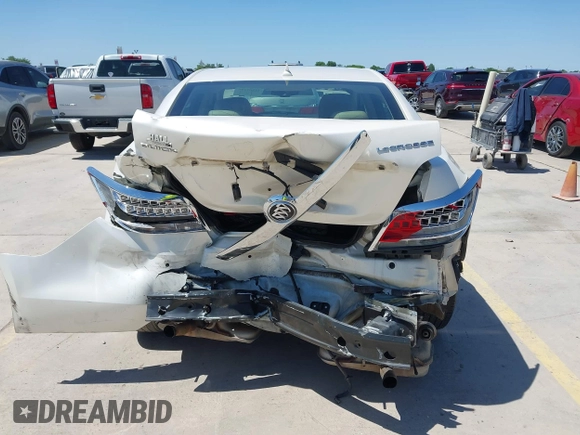 2013 Buick LaCrosse Leather с VIN 1G4GC5E33DF126874, выставлен на аукционе IAAI как лот 41967196 с пробегом 155 754 миль миль и . История ставок и продаж доступна на DreamBid. Изображение 17.