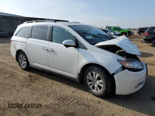 2016 Honda Odyssey with VIN 5FNRL5H62GB143676, listed as a Copart auction lot 54407205 with 113,423 mi miles and Salvage Title. Bid and sale history available at DreamBid. Image 4.