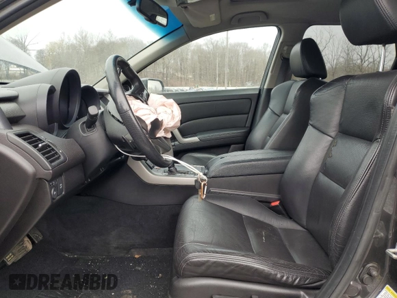 2010 Acura RDX Tech Pkg with VIN 5J8TB1H51AA002754, listed as a Copart auction lot 49439015 with 143,774 mi miles and Salvage Title. Bid and sale history available at carsss.com. Image 7.