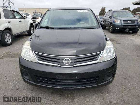 2010 Nissan Versa 1.8 SL with VIN 3N1BC1CP2AL400745, listed as a Copart auction lot 66147294 with 197,735 mi miles and Salvage Title. Bid and sale history available at carsss.com. Image 5.