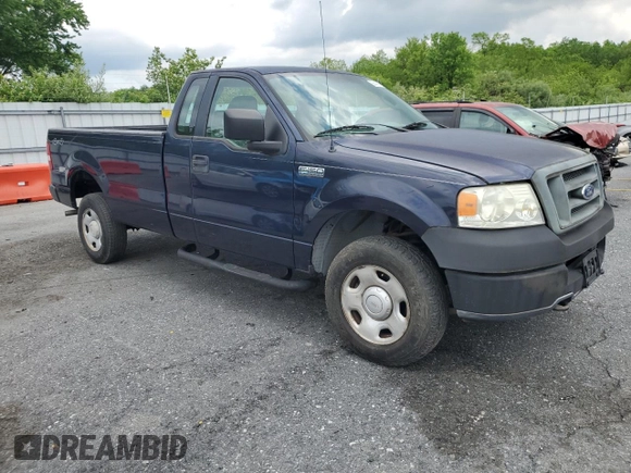 2005 Ford F-150 XL z VIN 1FTRF14W55NC03700, wystawiony jako Copart lot #55647385 z przebiegiem 58 954 mil mil oraz Szkoda całkowita • Salvage title. Historia ofert i sprzedaży dostępna na DreamBid. Obrazek 4.